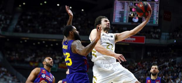 Sergio Llull, durante la final de la Supercopa Endesa contra el Barcelona