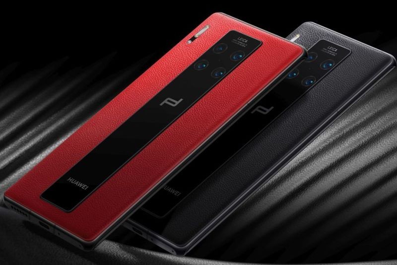 Parte trasera del Huawei Mate 30 Pro Porsche Design