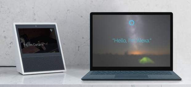Cortana y Alexa