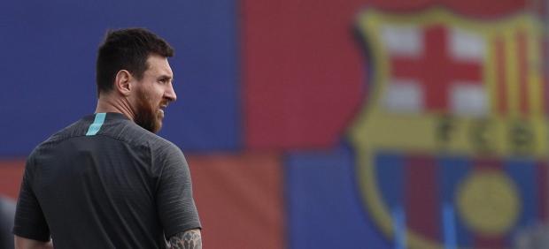 Leo Messi se entrena con normalidad y vuelve a una lista