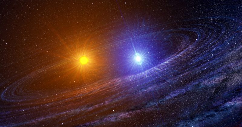 Cómo se forman las estrellas gemelas