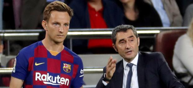 Rakitic y Valverde