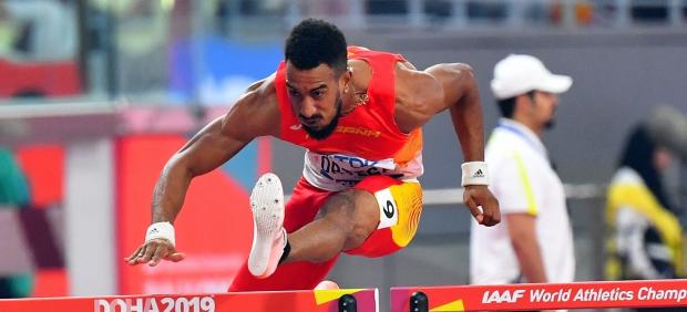 Orlando Ortega compite en el Mundial atletismo