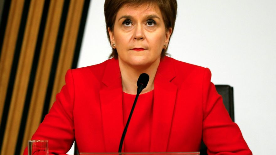 La primera ministra de Escocia 