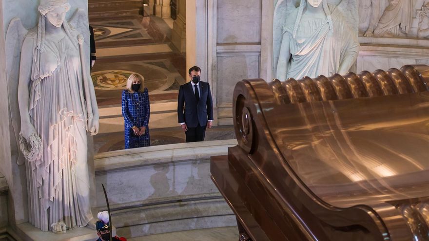 Macron, durante la celebración por el aniversario de la muerte de Napoleón: 