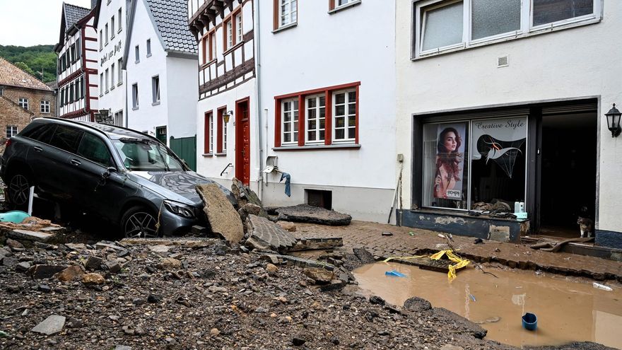 Más de 100 muertos y cientos de desaparecidos en las inundaciones en Alemania y Bélgica