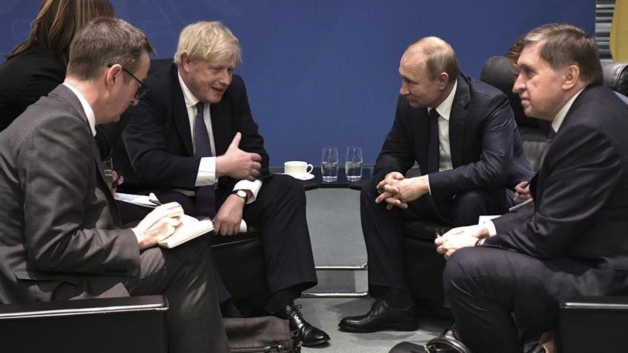 Boris Johnson dice que Putin le amenazó con lanzar un misil a Reino Unido antes de la invasión de Ucrania