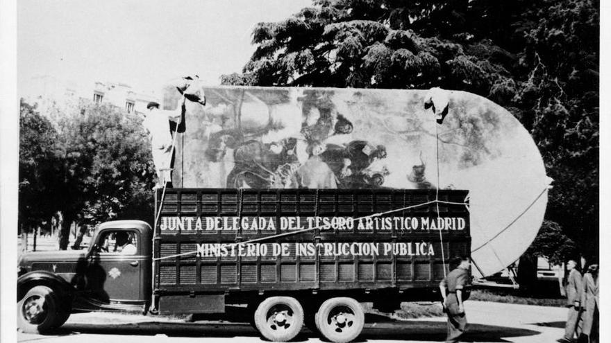 La ARMH reclama al Prado y a la Biblioteca Nacional exposiciones con la obra incautada por el franquismo