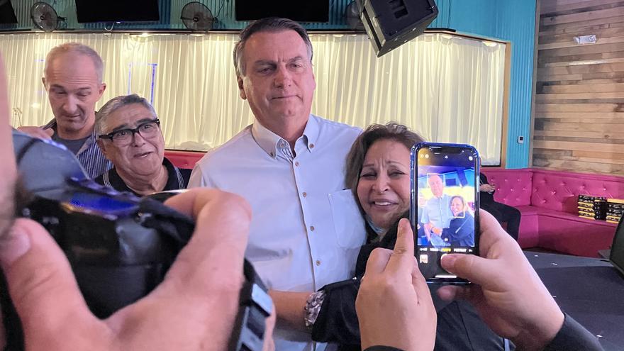 Bolsonaro vuelve a sembrar dudas sobre la victoria de Lula en un acto ante la diáspora brasileña de Florida