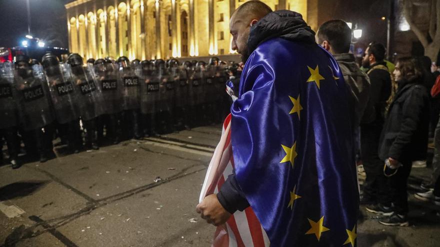 Las protestas en Georgia tumban una polémica ley sobre agentes extranjeros