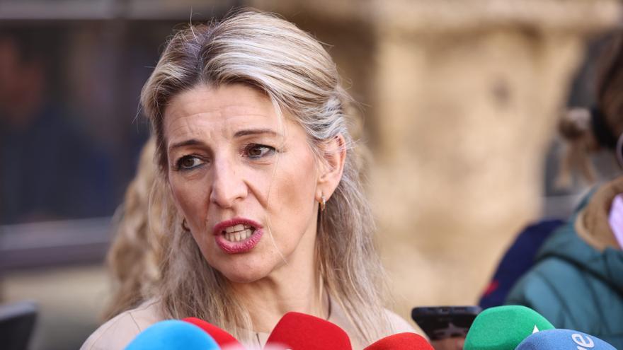 Yolanda Díaz espera desatascar la ley de vivienda con Sánchez