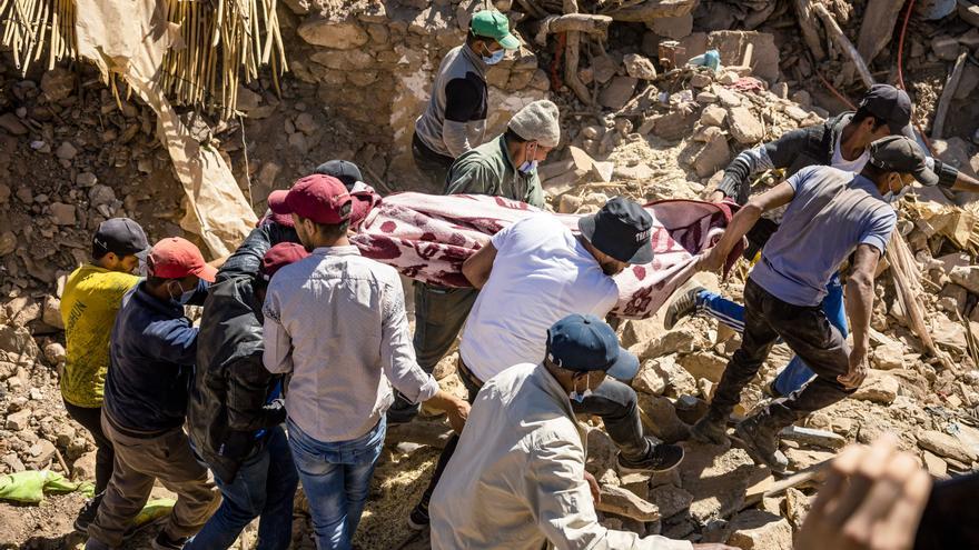 Silencio y escombros en el Gran Atlas marroquí, la zona más afectada por el terremoto