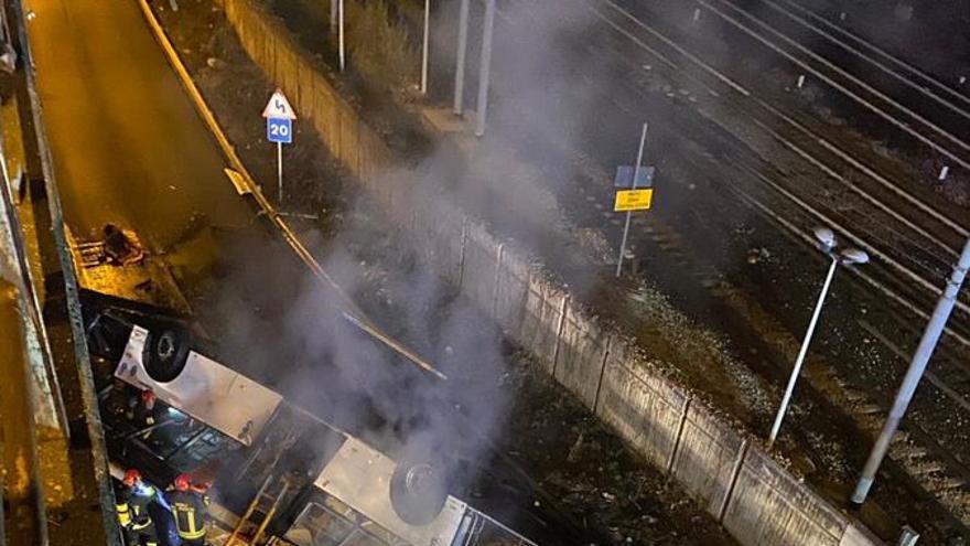 Al menos 21 muertos y quince heridos, entre ellos dos españoles, en un accidente de autobús en el norte de Italia