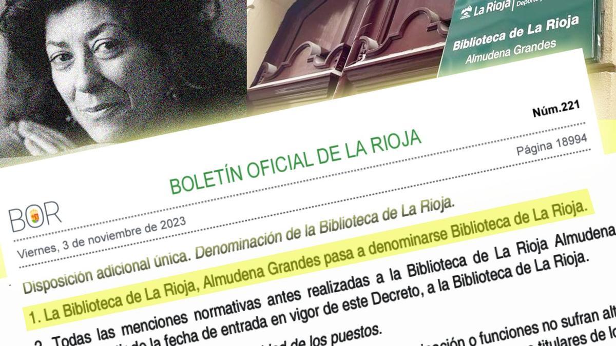La Biblioteca de La Rioja ya no se llama 