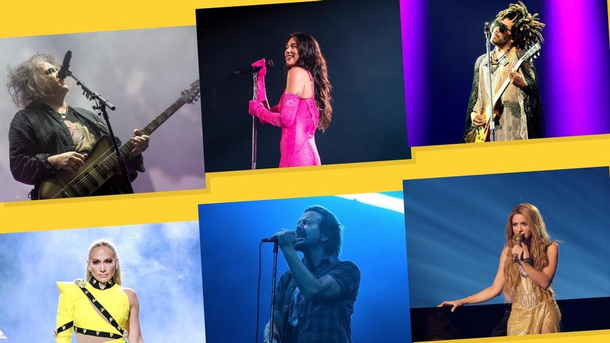 La música más esperada de 2024: Dua Lipa, Shakira, The Cure y Lenny Kravitz