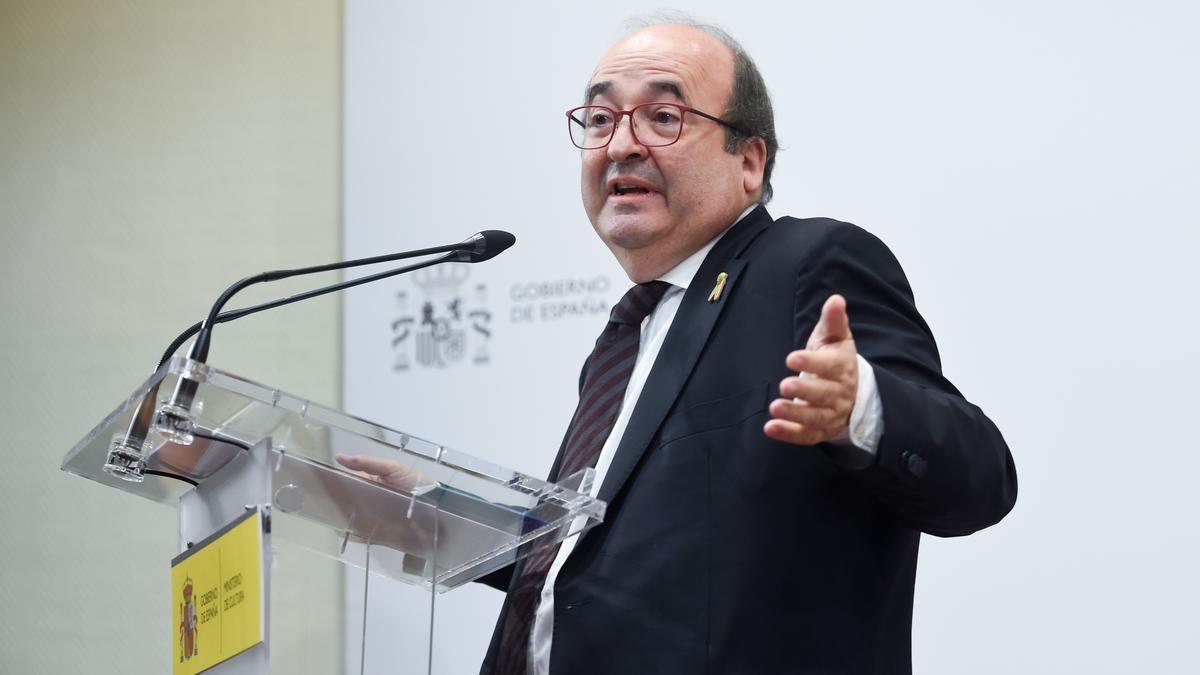 Miquel Iceta será nombrado este martes embajador de España ante la Unesco sustituyendo a Uribes