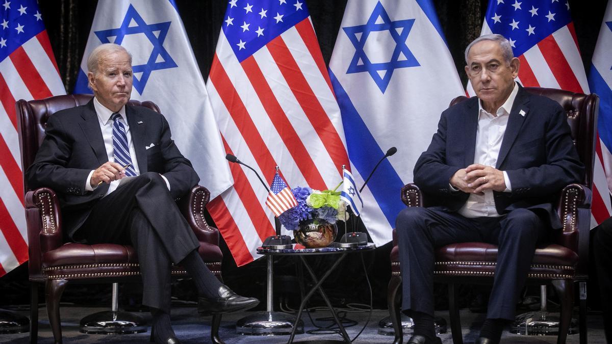 Israel promete abrir nuevas vías para la entrada de ayuda humanitaria en Gaza tras la advertencia de Biden a Netanyahu