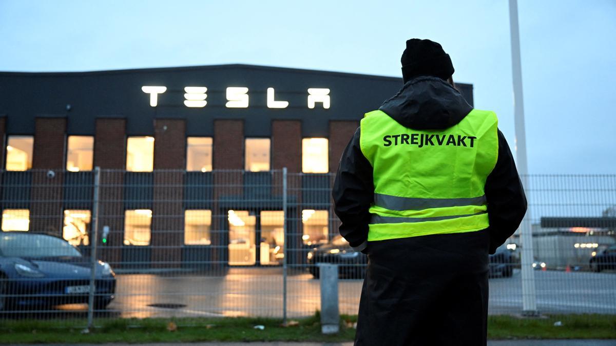 Seis meses de huelga contra Tesla en Suecia para impedir que Elon Musk dicte las reglas