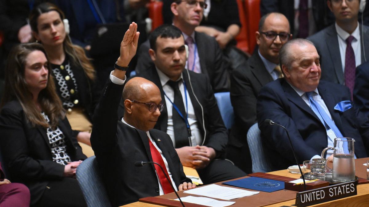 Estados Unidos veta que Palestina se convierta en miembro de pleno derecho de la ONU