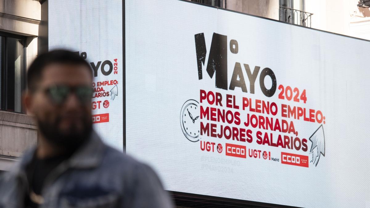 La reivindicación de salarios más altos y menos jornada marca el Primero de Mayo