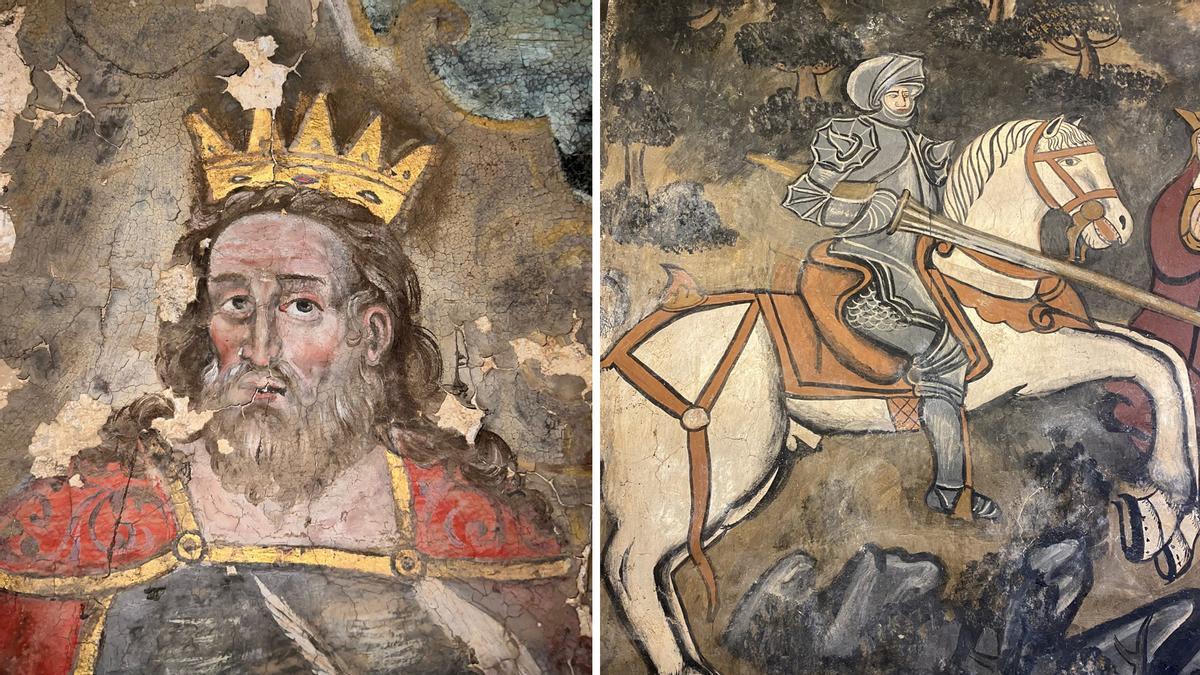 El rescate de pinturas murales con siglos de antigüedad, la esperanza de una comarca envejecida de Cantabria