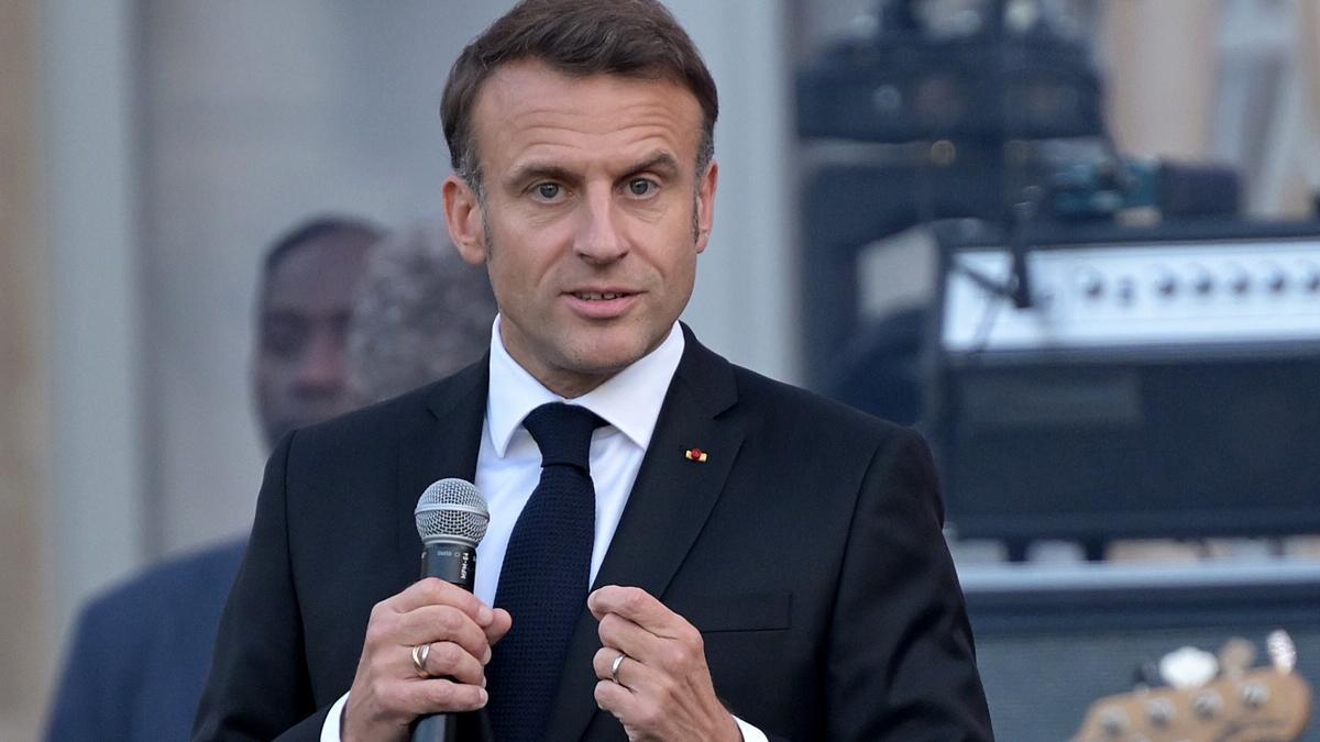 El presidente francés, Emmanuel Macron, el pasado viernes en París.