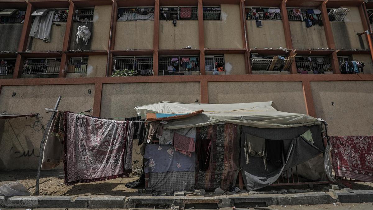 Al menos 22 muertos en un ataque israelí contra un colegio en la ciudad de Gaza