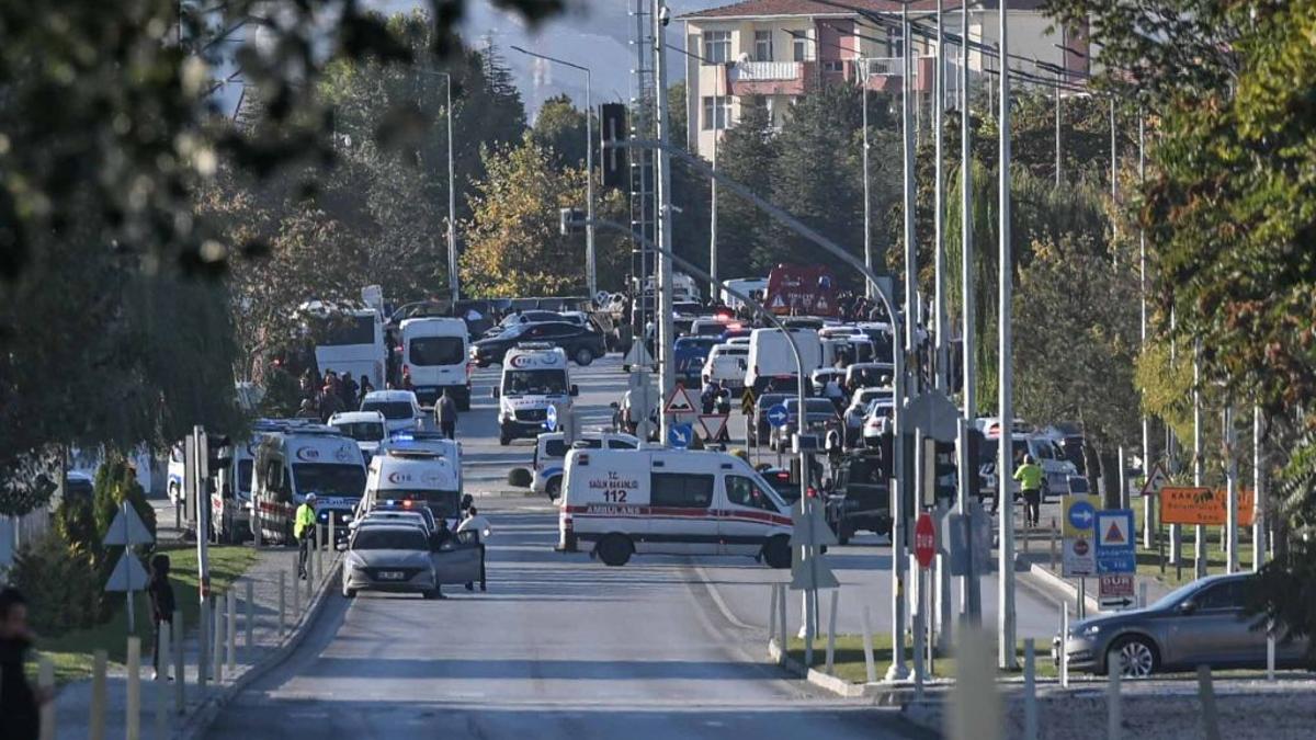 Un atentado en una fábrica estatal de armamento aéreo en Turquía deja cuatro muertos y 14 heridos