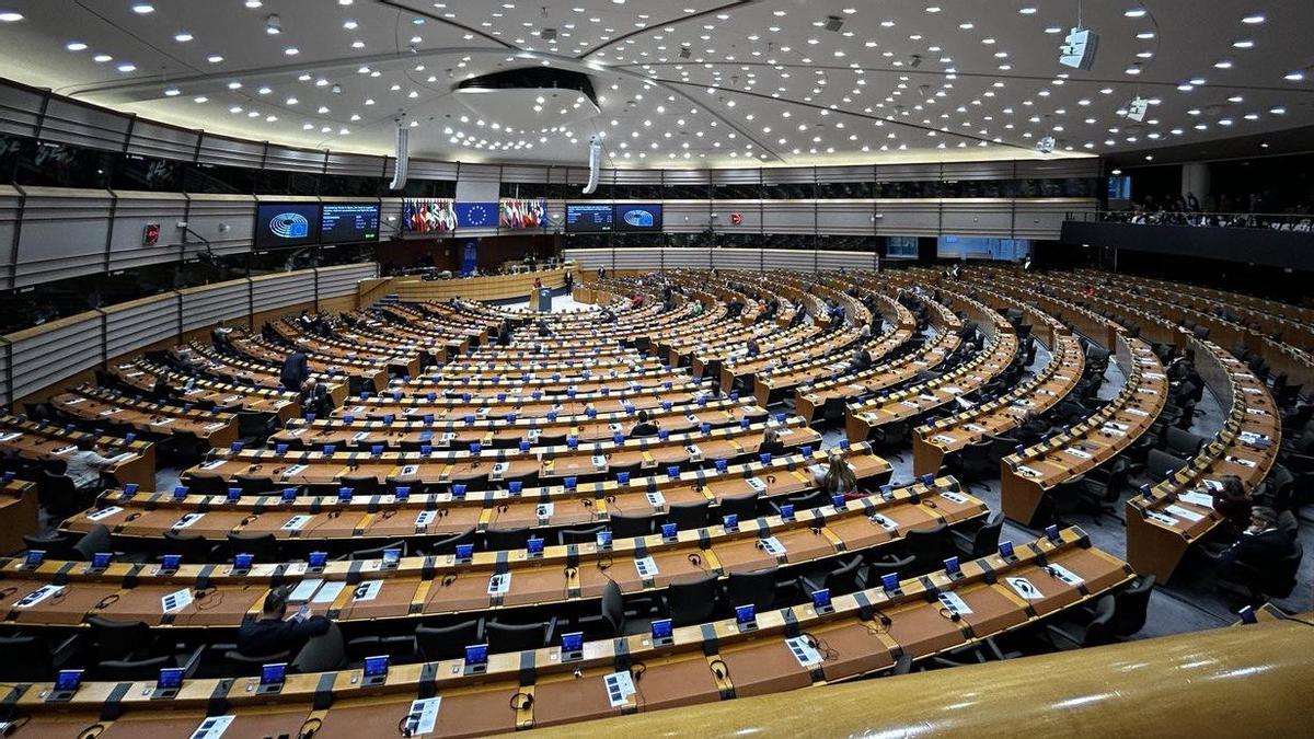 El PP, en un Parlamento Europeo vacío durante un debate sobre la DANA: 