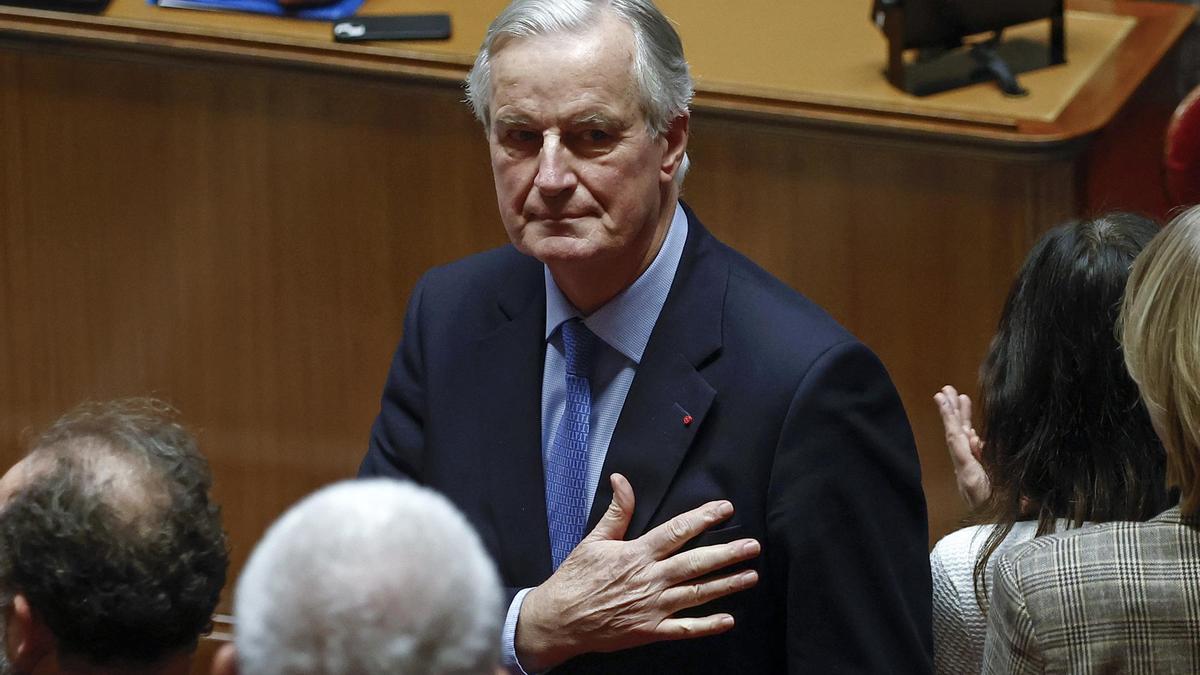 La Asamblea francesa tumba a Barnier y evidencia el fracaso del Gobierno de Macron