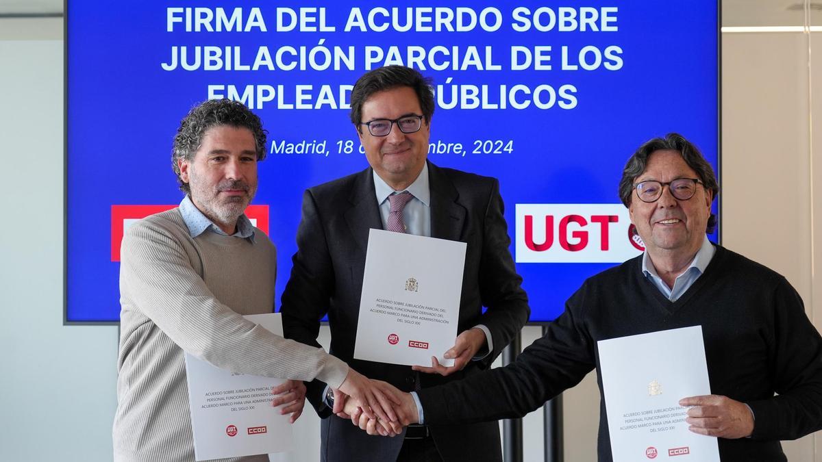 El Gobierno recupera la jubilación parcial para los funcionarios que Rajoy eliminó en 2012