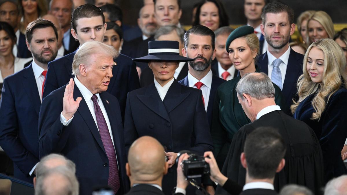 Trump toma el poder en EEUU