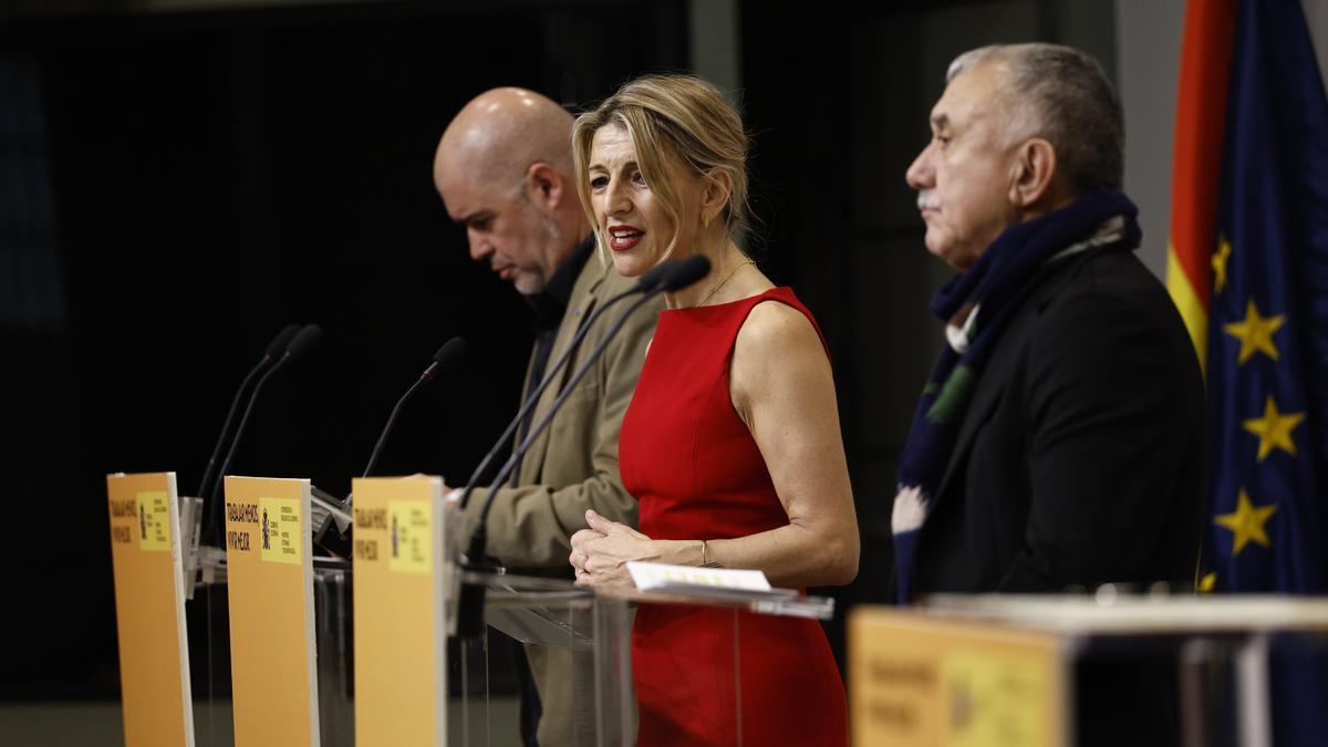 Yolanda Díaz acusa a Cuerpo de 
