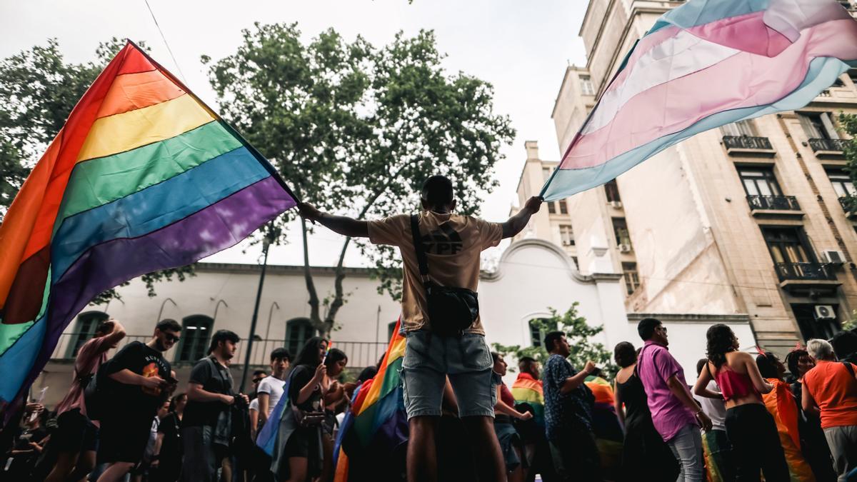 Una marea antifascista sale a la calle para rechazar las políticas antiderechos de Milei: 