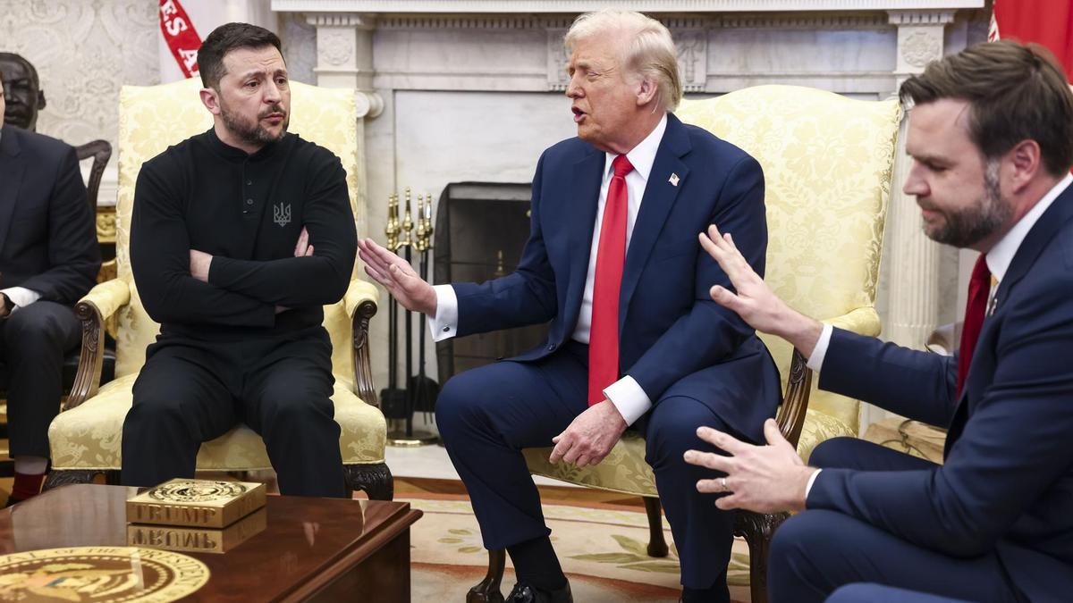 La discusión completa de Donald Trump con Zelenski en el Despacho Oval