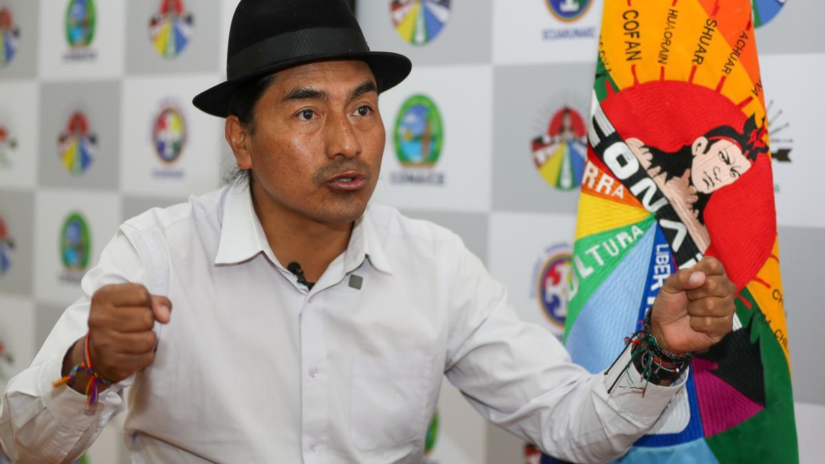 Leonidas Iza, líder indígena ecuatoriano: “Se está consolidando una actitud fascistoide en Ecuador”