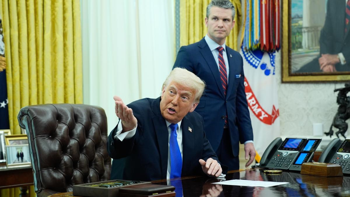 La filtración de planes militares de EEUU en un chat grupal desata una crisis política que Trump intenta minimizar