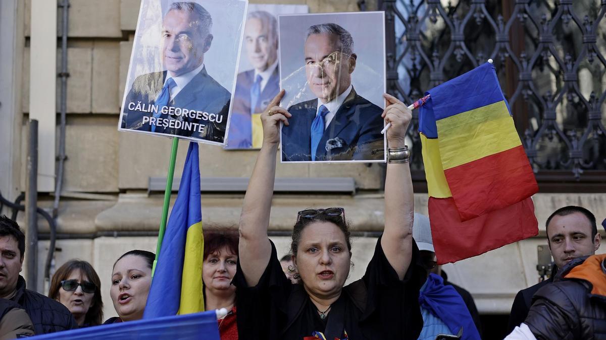 Las autoridades electorales de Rumanía rechazan la candidatura presidencial del ultra prorruso Georgescu