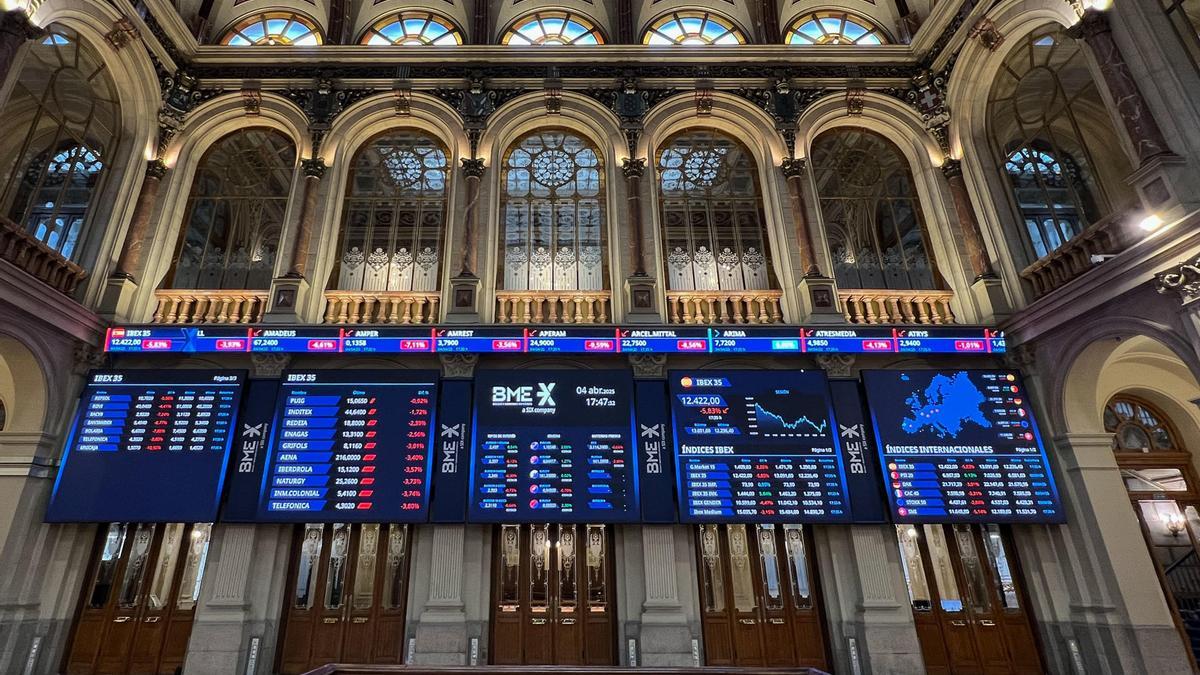 El Ibex 35 arranca con caídas de más del 2% tras el desplome de las bolsas en Asia