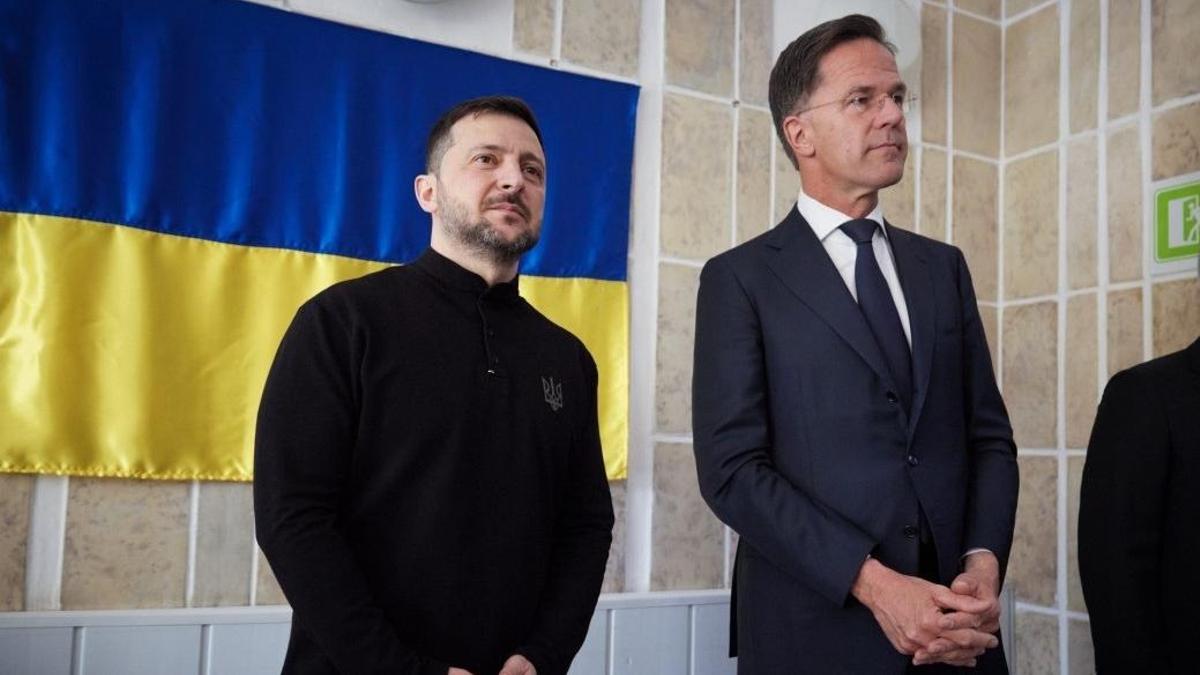 Rutte insiste ante Zelenski en el apoyo 