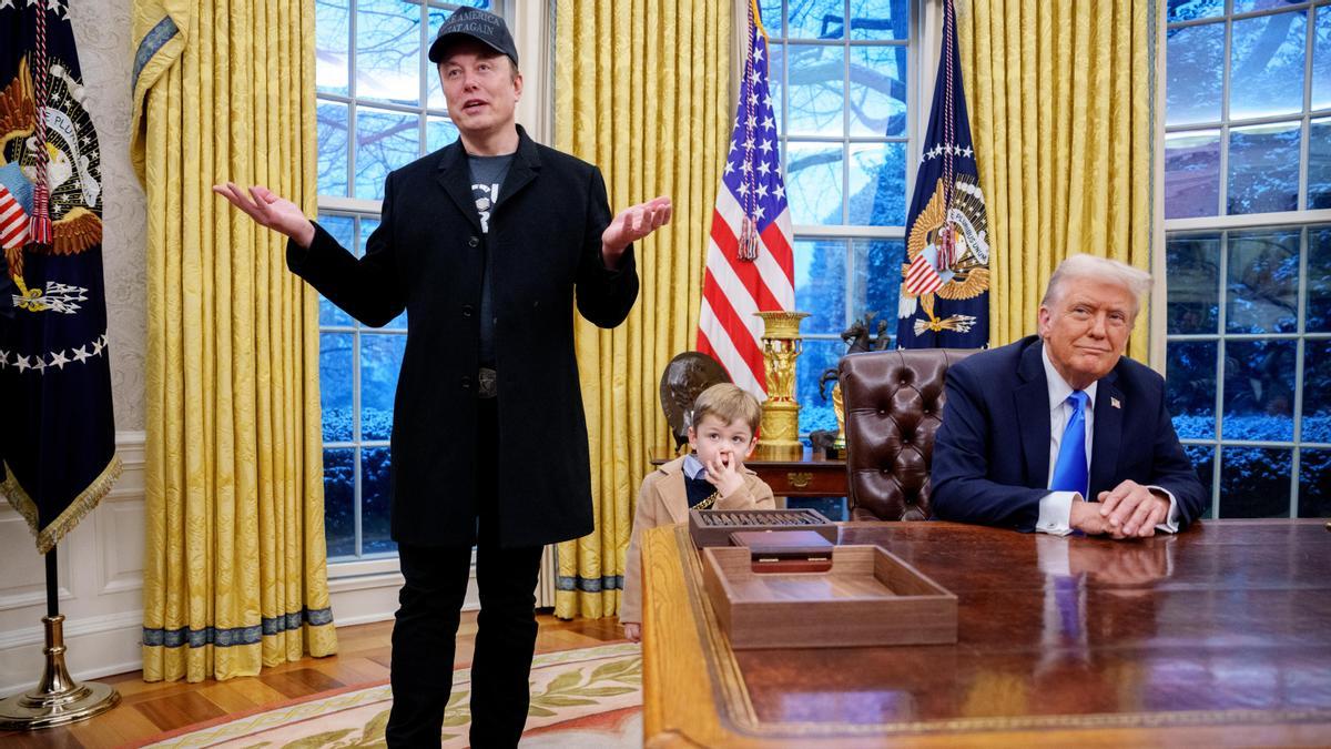 Los 100 días de furia y chapuzas de Donald Trump en su regreso a la Casa Blanca
