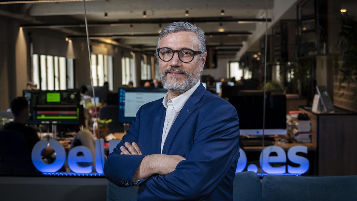 El novelista Andrés Gutiérrez Usillos, autor de