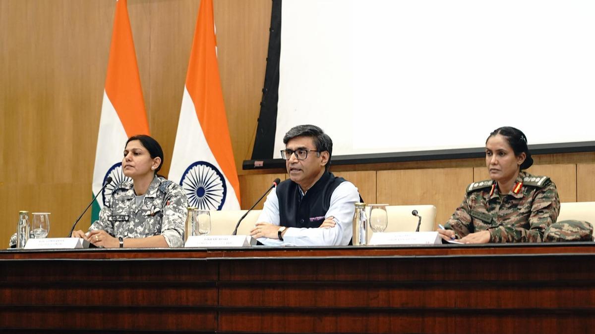 El Secretario de Exteriores de la India, Vikram Misri.